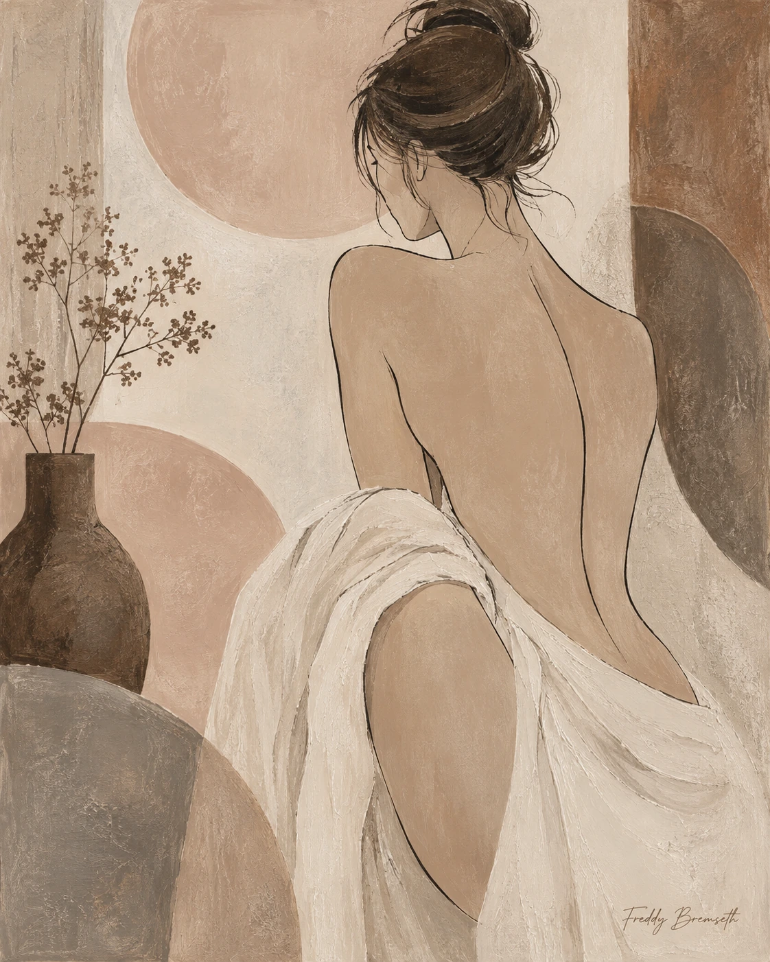 Quiet figure — Freddy Bremseth Art